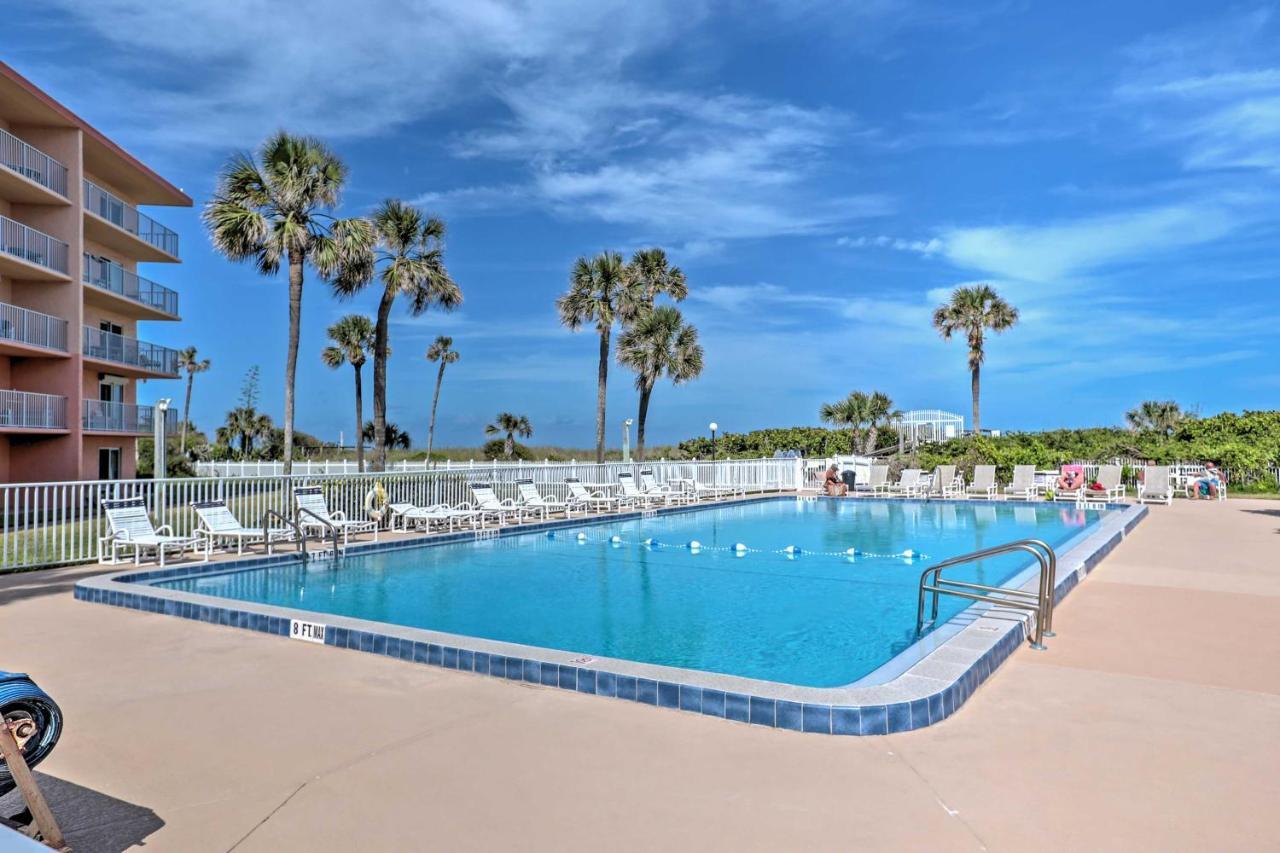 Oceanfront Cocoa Beach Condo With View Walk To Pier Exterior foto